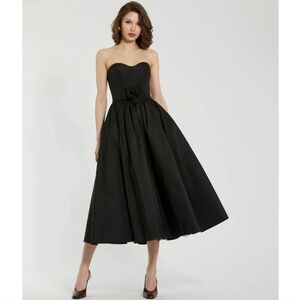 Mac Duggal Black Strapless Gown